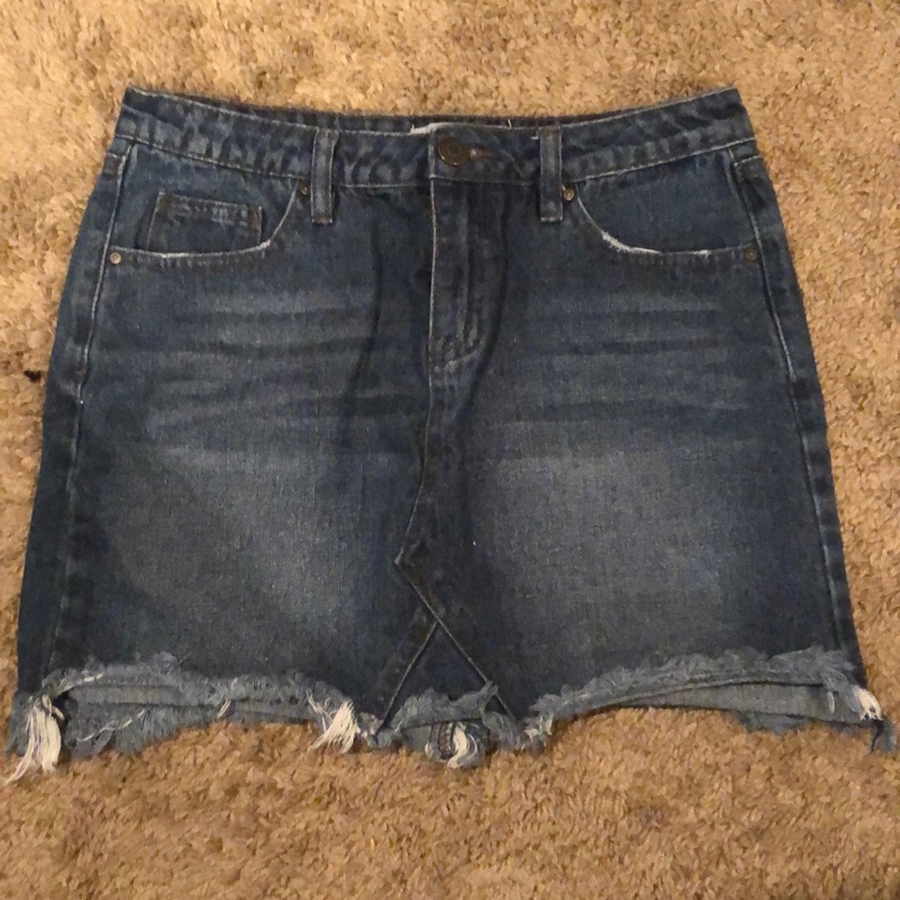 Jean skirt